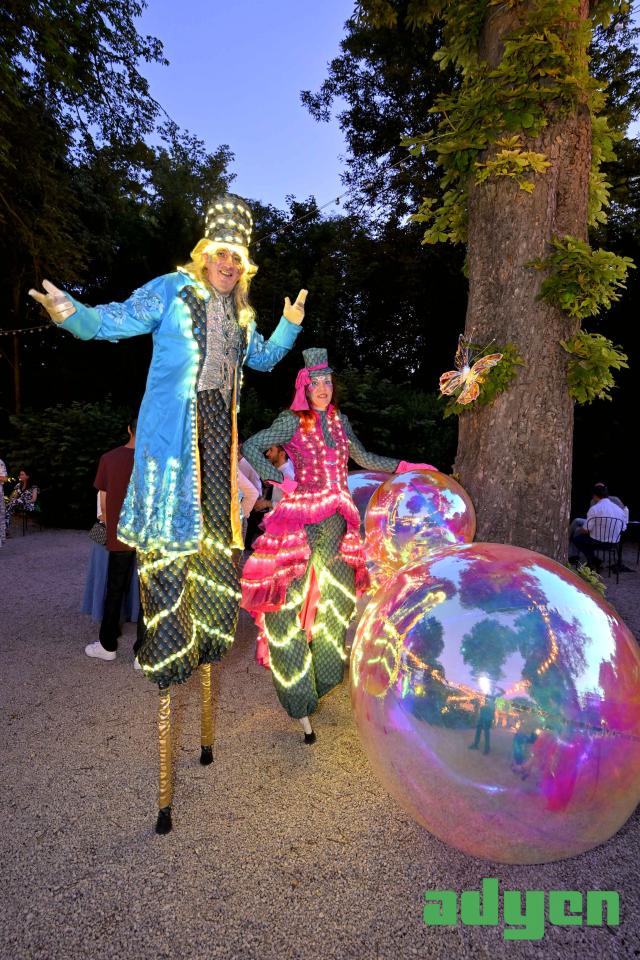Les échassiers lumineux colorés Coloris Lampyris 