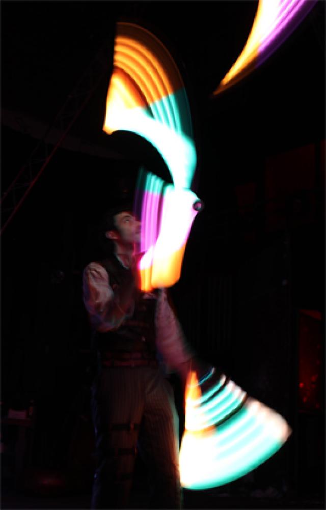 Duo Luminis, jonglerie lumineuse