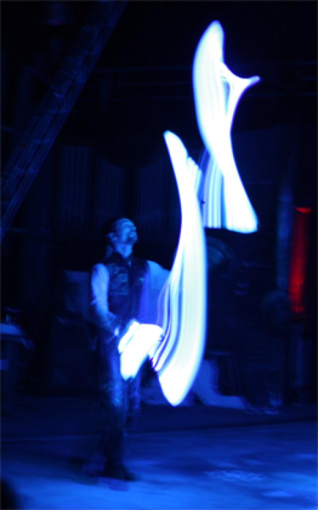 Duo Luminis, jonglerie lumineuse