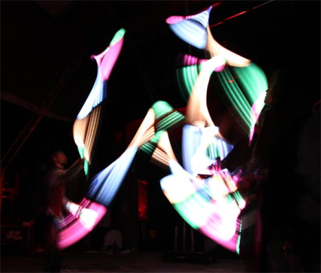 Duo Luminis, jonglerie lumineuse