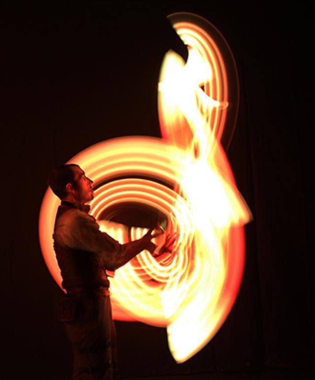 Duo Luminis, jonglerie lumineuse