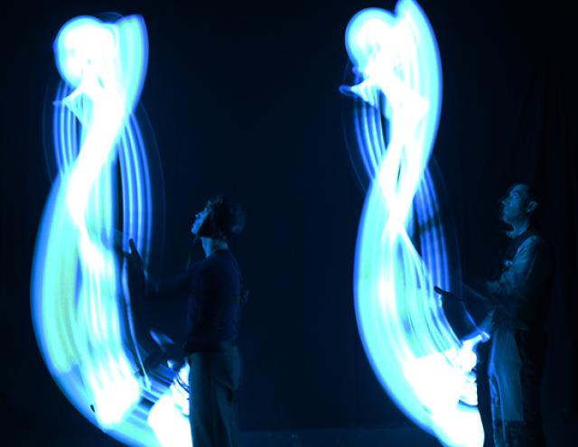 Duo Luminis, jonglerie lumineuse