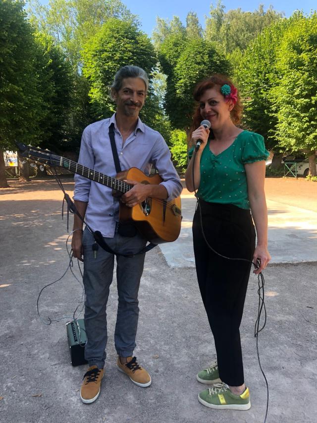 Ça va swinguer, duo chant et musique